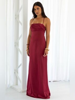 slim fit dress slacks Higher Love Formal Dress Peacock - US 4
